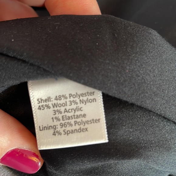 Saks Fifth Ave Wool Pencil Skirt - Picture 5 of 5